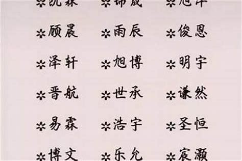 名字 男|儒雅大气的男生名字（432个最新）